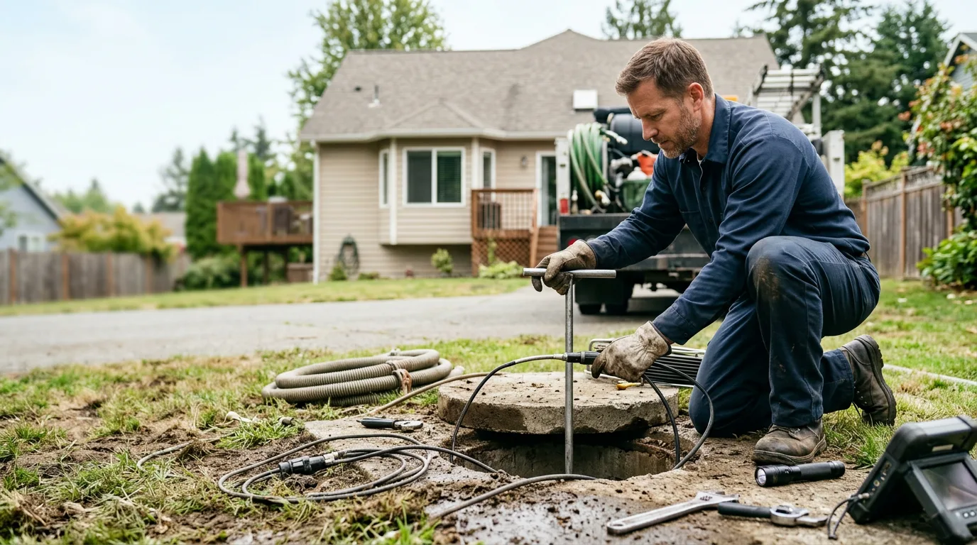 Septic Tank Pumping in Drain, OR